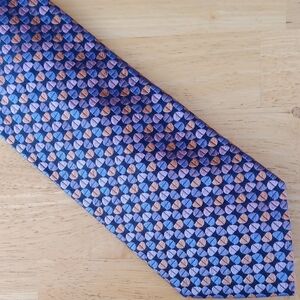 Neiman Marcus Multicolor Geometric Tie